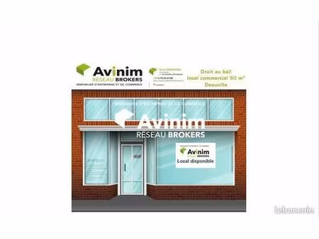 local commercial 50 m² deauville