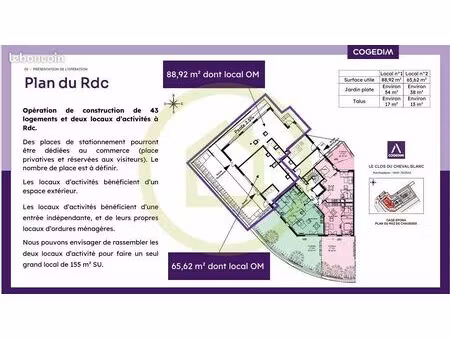 local commercial 88 m² rue de roquepine  rue abo volo