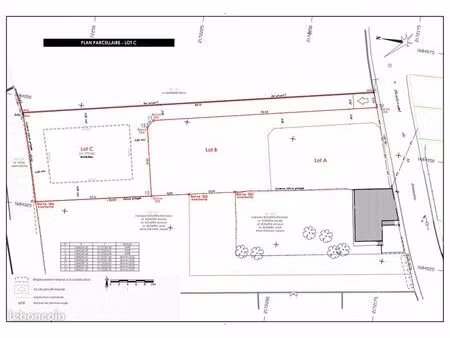 2026 prix en baisse - 170 000 parcelle de 775 m2