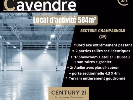 local 584 m² champagnole