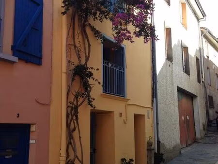 maison de pêcheur 95 m2 proche plage - collioure quartier faubourg