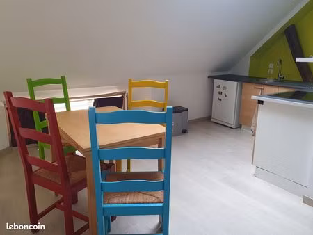 appartement meublé disponible à thimert (toutes charges comprises : eau  élec  chauffage)