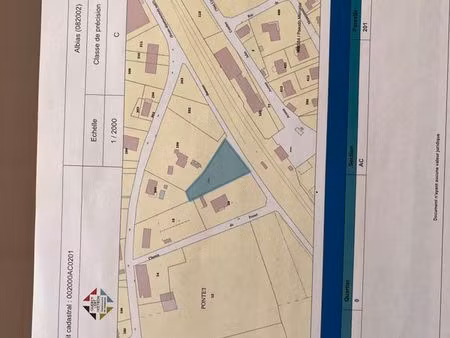 terrain constructible à vendre
