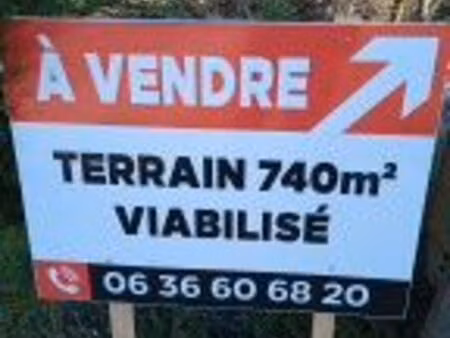 terrain à vendre