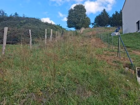 terrain viabilisé 1500m2