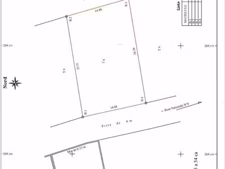 terrain à côté de marrakech