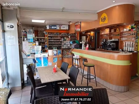 bar  café  fonds de commerce  tabac 160 m² malaunay