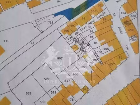 terrain constructible à vendre