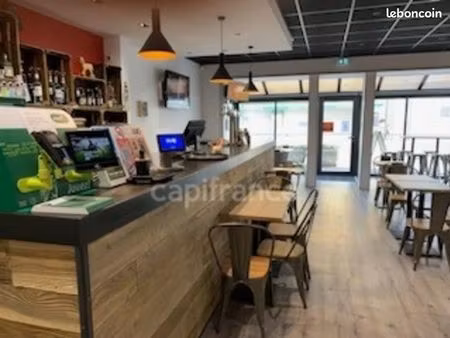 fonds de commerce bar  pmu 140 m²