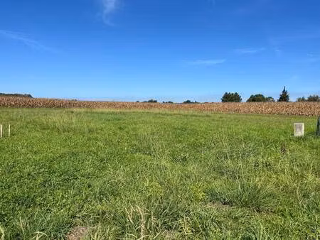 terrain constructible viabilisé à vendre