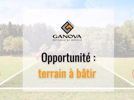 terrain constructible viabilisé à vendre