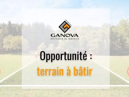 terrain constructible viabilisé à vendre