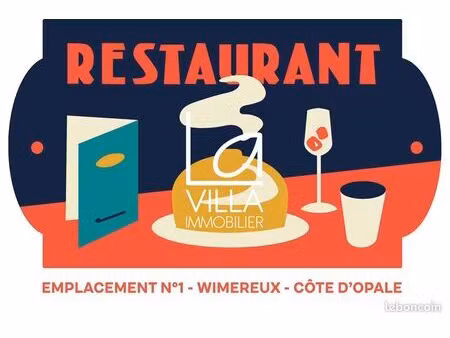 fonds de commerce 120 m² wimereux