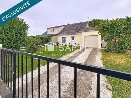 maison avec jardin  garage et cave