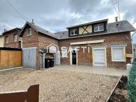 maison de 60 m² avec cour et potentiel d’aménagement