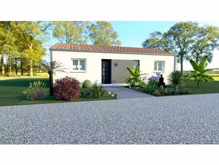 terrain avec maison neuve à vendre