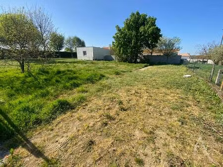 terrain constructible à vendre