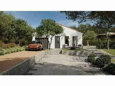 terrain avec maison neuve à vendre