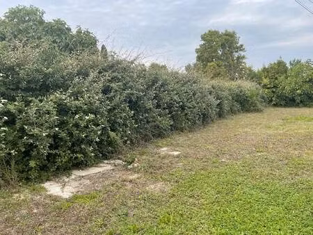 terrain constructible à vendre