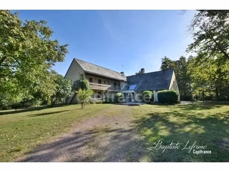 propriété de caractère 380 m² - auberge et chambres d'hôtes à rillé sur un hectare