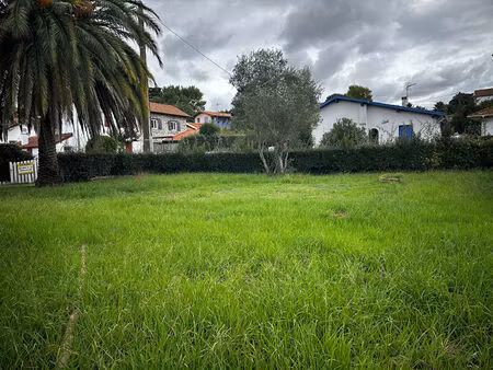 terrain à bâtir 460m² sur boucau