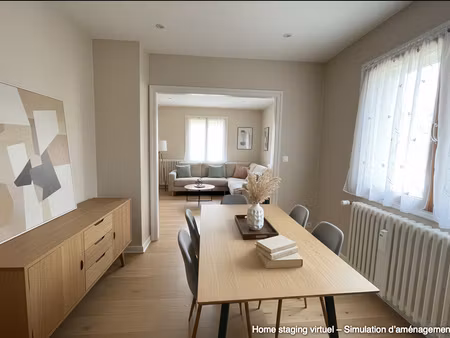 maison familiale avec grand jardin arboré -- 110 m2 habitable
