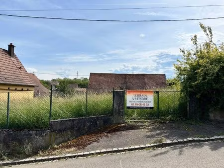 terrain à vendre bruebach