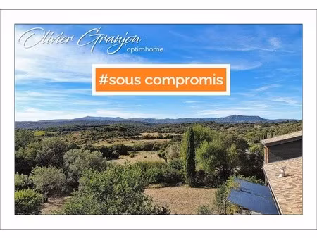 loft d’artiste de 270 m² sur plus de 2 800 m² de terrain à l'ouest de montpellier !!! sous