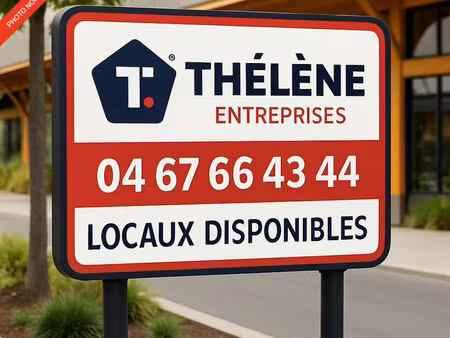 location local commercial 253m² langlade 30980