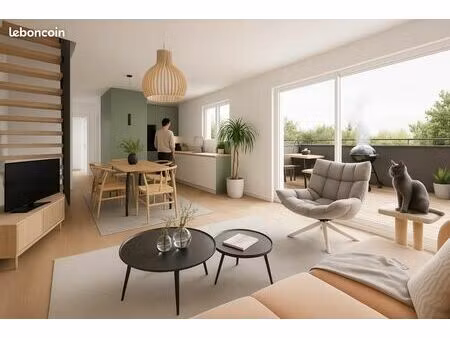 appartement 3 pièces 65 m²