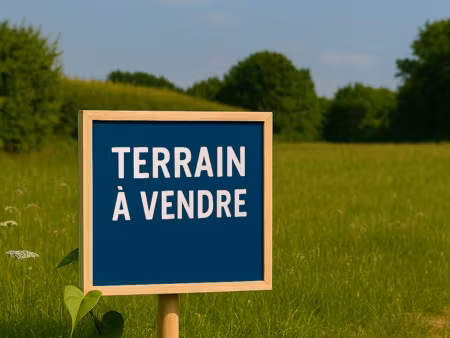vente terrain à bâtir 559 m²