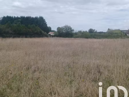 vente terrain 2142 m² à belluire (17800)  32 000 €