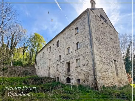 ancien moulin du xiiie siècle rénové – 600 m² habitables – terrain de 7000 m² – duvy (oise