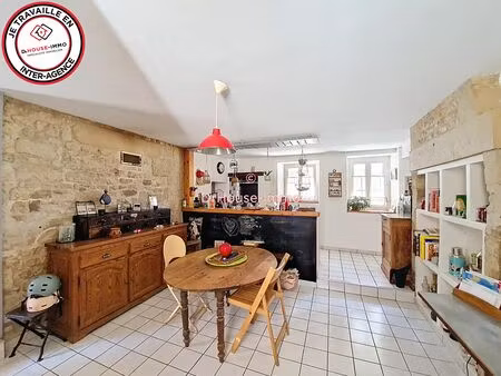 st gelais maison pierre 108m² 2 ch  jardin  garage