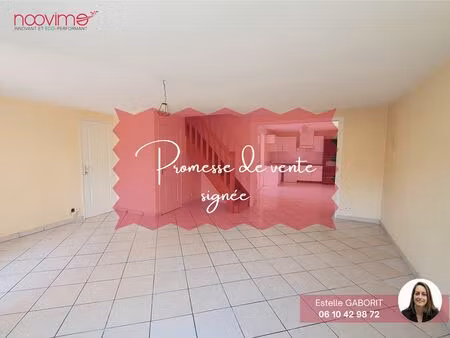 vente maison lumineuse avec garage et cour – la poitevinière