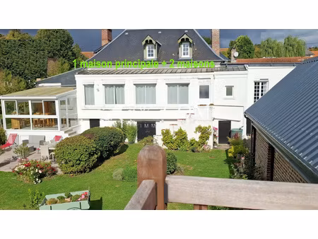 rare : propriété proche d'airaines avec 3 maisons. zero travaux. 330 m² hab en tout. sur 2