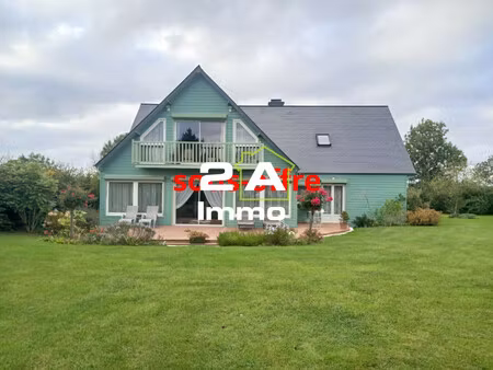 à vendre à smermesnil 76660 - maison bois de 235 m² sur 2600