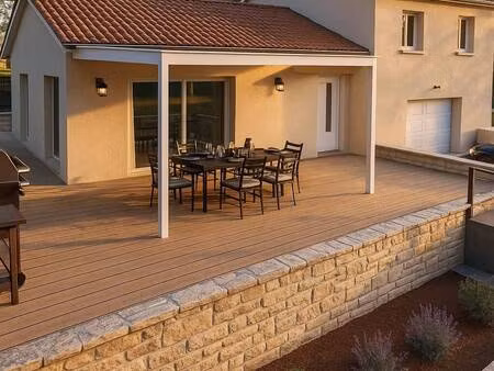 terrain avec maison neuve à vendre