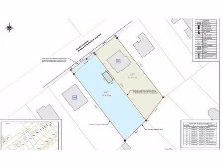 superbe terrain  idéalement situé