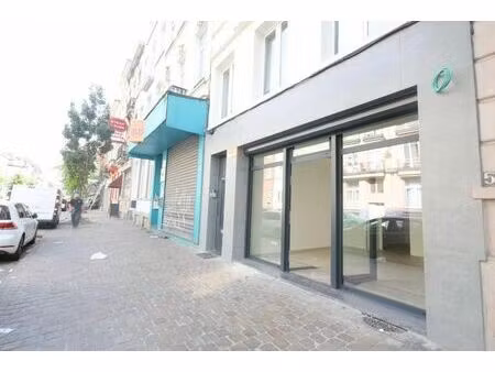 commerce 40m² + cave 20m² – quartier gare du midi
