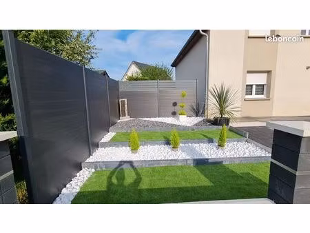 maison jumelée 110m2 avec piscine  garage individuel et jardin + terrasse à burnhaupt-le-b