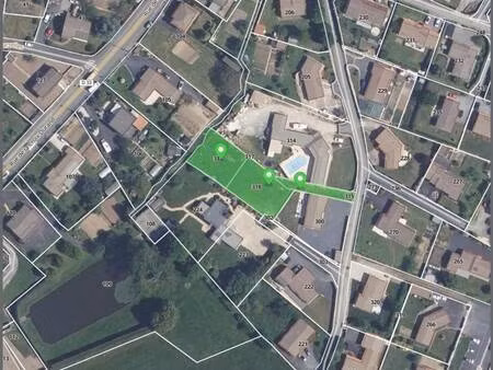 terrain constructible à vendre