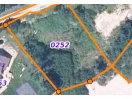 terrain constructible à vendre