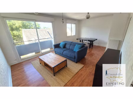 quimper appartement 70 m2 avec 2 chambres et balcon