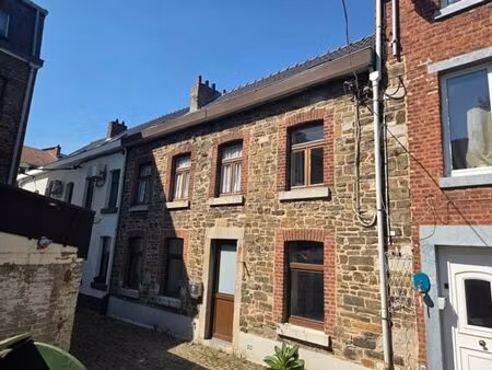 charmante maison 3-4 ch avec terrasse et jardin à parachever