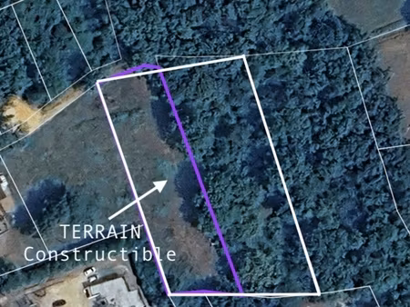 terrain constructible environ 4897 m² – secteur mareil-sur-loir (72)