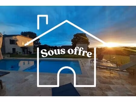 achat maison 7 pièces 200m² st amans du pech 82150