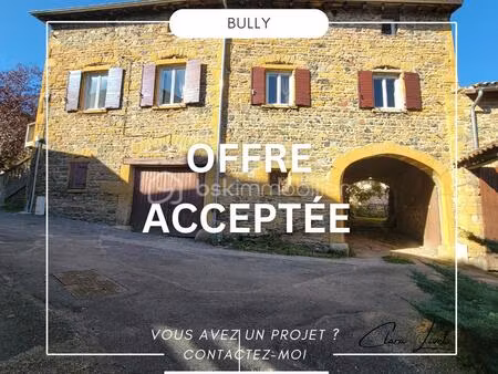 maison de village de 168 m² à bully