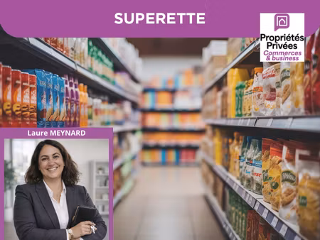 22000 saint brieuc : superette  alimentation generale 450 m²