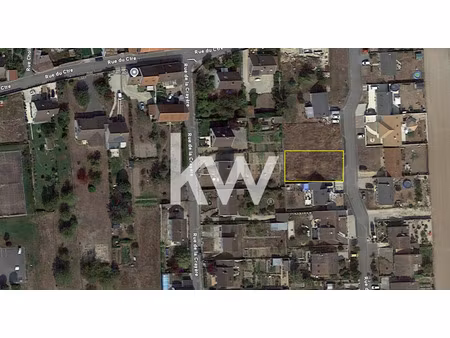 achat terrain 582m² athis 51150